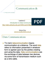 Computer Communication & Networks: Introduction To Data Communication