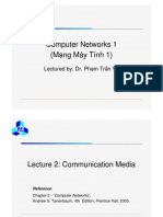 Computer Networks 1 (Mạng Máy Tính 1) : Lectured by: Dr. Phạm Trần Vũ