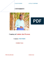 Kenyatta University Literary Genres Guide