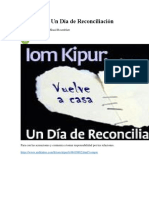 Iom Kipur - Un Día de Reconciliación