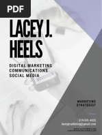 Lacey J. Heels Social Media Portfolio