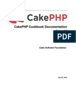 CakePHP Cookbook