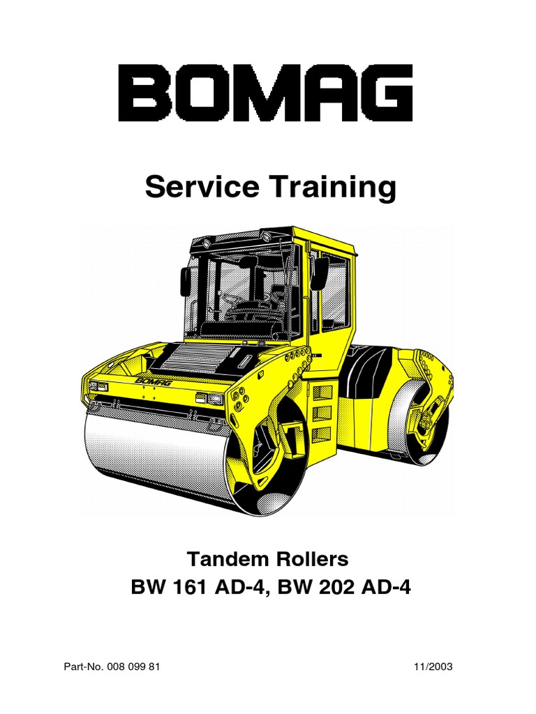 BW161-203AD-4-ST-Service Training (2003) PDF, PDF, Internal Combustion  Engine