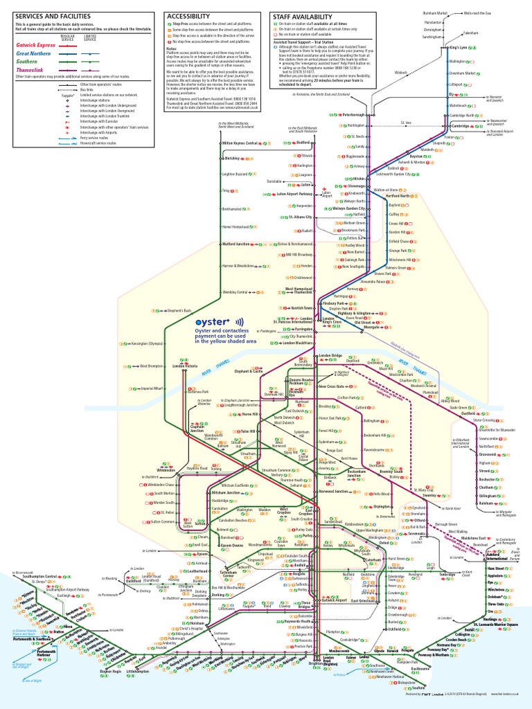 GTR Train Services and Accessibility Guide | PDF | Rail Transport ...