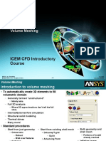 ICEM CFD Introductory Course: Volume Meshing