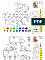 calcule e pinte multiplicação por de 2 a 9 - Copia