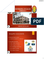 Enfermeria de Salud Publica I- Eje 1 -2019