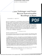 AQUILA (Hans Vaihinger and Some Recent Intentionalist Readings of Kant) PDF