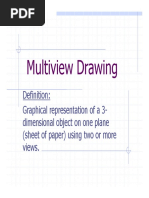 Multiview Drawings Notes