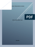 Workshop: Getting Started As A Translator: Bolívar Andrés Gallardo López