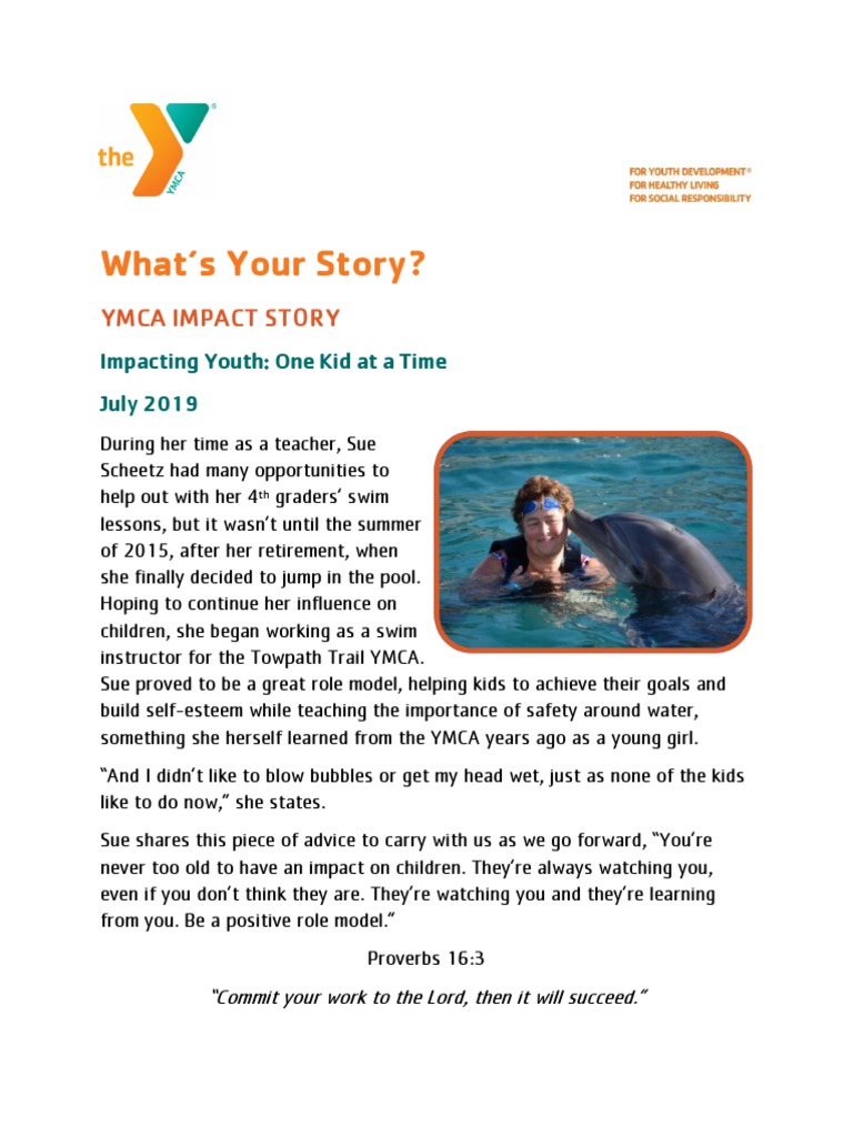 What's Your Story? PDF