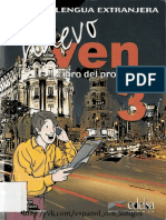 Nuevo Ven 3 Libro Del Profesor PDF