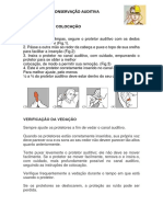 Instruções de Colocação Protetor Pca