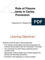 The Role of Fissure Sealants in Caries Prevention