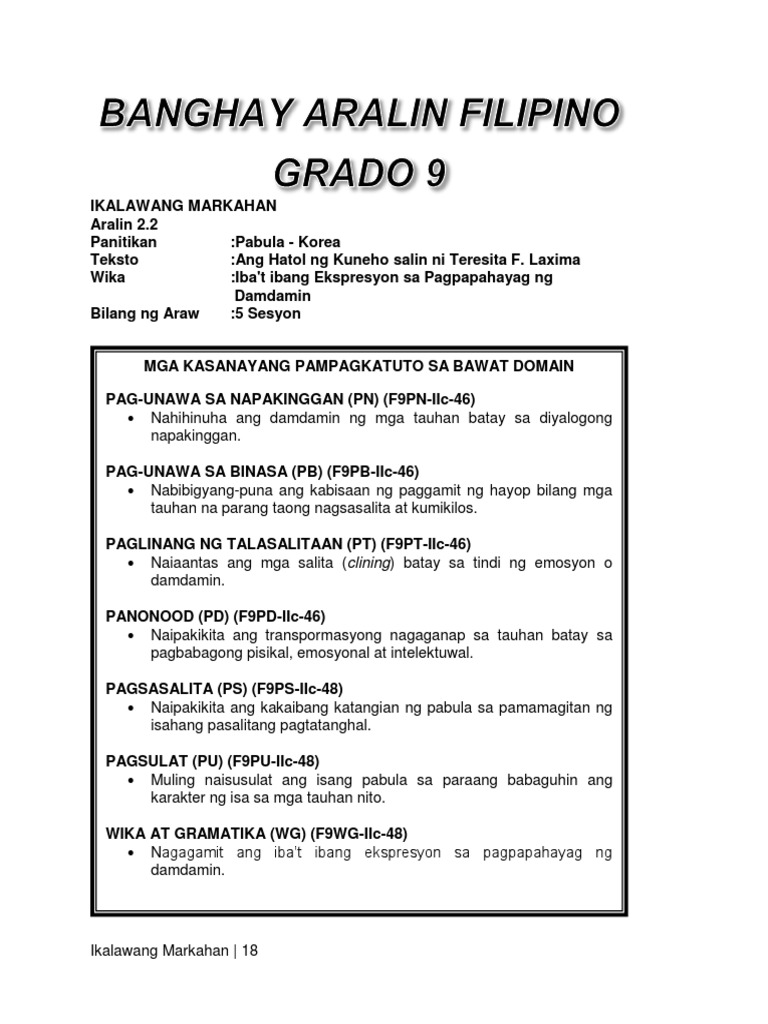 2.2 Pabula PDF | PDF