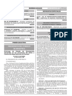 Prorroga de Estado de Emergencia Declarado en Las Provincias Decreto Supremo N 029 2016 PCM 1376339 1 PDF