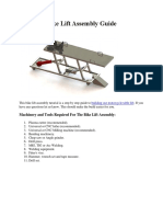 Bike Lift Assembly Guide