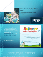 Apresentação Autismo PDF