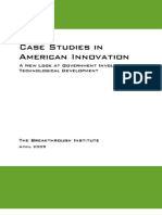 Case Studies in American Innovation