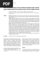 Download Clinical Presentation Mode of Intestinal Malrotation by leo SN4278905 doc pdf