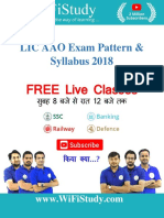 LIC AAO Exam Pattern Syllabus 2018