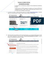 Acceso Al Campus Virtual para Estudiantes de Grado PDF