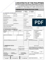 United Architects of The Philippines: Uap-Iapoa Membership Registration Form