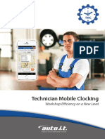 Technician Mobile Clocking: Workshop Efficiency On A New Level