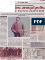 Un Ilustre Arequipeño en El Olvido, Hermilio Vizcarra Díaz