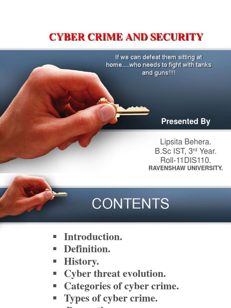 Understanding Cyber Crime and Security | PDF | Computer Security | Security