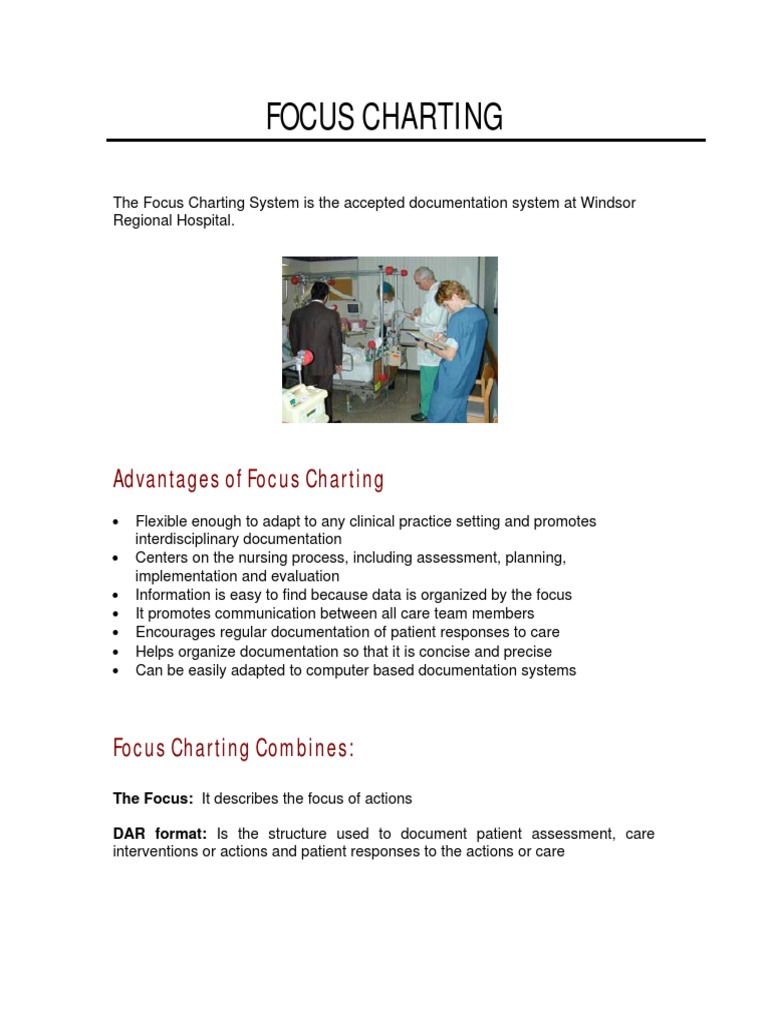 Focus Charting in Nursing Practice | PDF | Health Care | Nursing