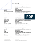 Glossary of Terms in Reservoir Engineering