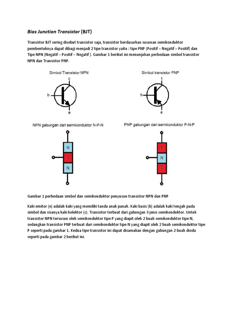 Bias Junction Transistor BJT PDF