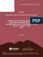 Evaluacion Arqueologica Los Andes PDF