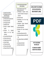 Leaflet Jenis Jenis Pelayanan