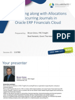 Allocations Recurring Journals Oracle Erp Financials Cloud PDF