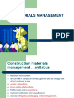Materials Management I