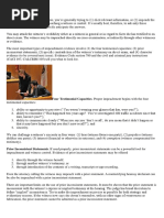 Objections Cheat Sheet | PDF
