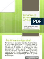 Methods of Performance Appraisal: Traditional vs Modern
