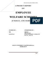 Welfare Schemes at Bhel
