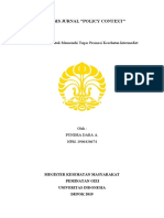 Pundra Dara_1906430674_Kelompok 4_Promosi Kesehatan (Analisis Jurnal 1 - Policy Context - Inter)