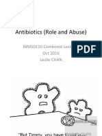 Antibiotics (Role and Abuse) 2016