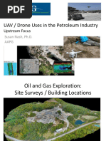 UAV / Drone Uses in The Petroleum Industry: Upstream Focus