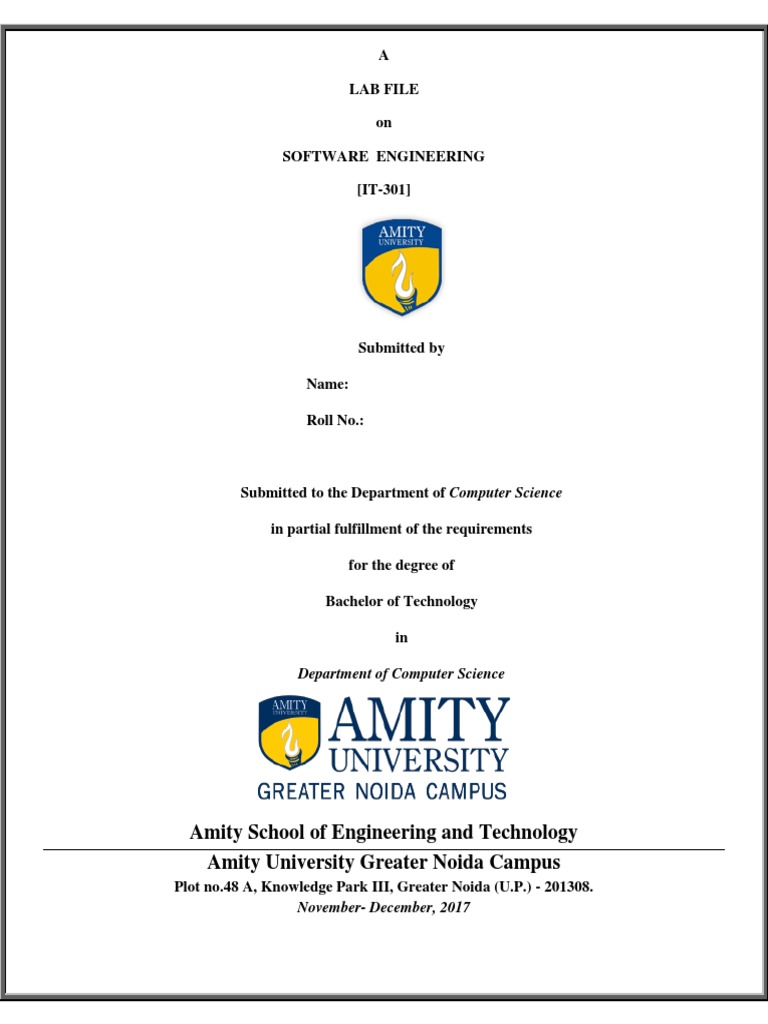 Software Engineering Lab File | PDF | Unified Modeling Language | Class ...