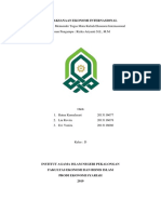 Makalah Kebijaksanaan Ekonomi Internasional