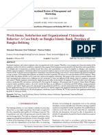 Work Status, Satisfaction and Organizational Citizenship Behavior: A Case Study On Bangka Islamic Bank, Province of Bangka Belitung