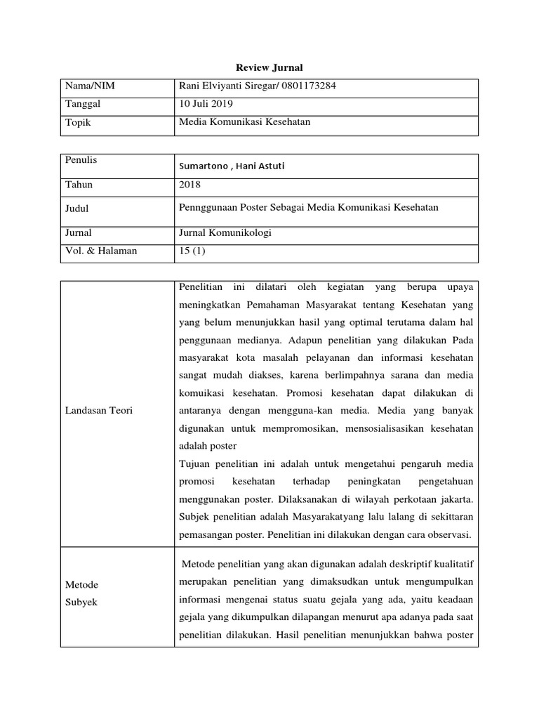 Review Jurnal Pdf