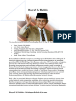 Biografi BJ Habibie