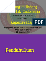 Uu Keperawatan 2014