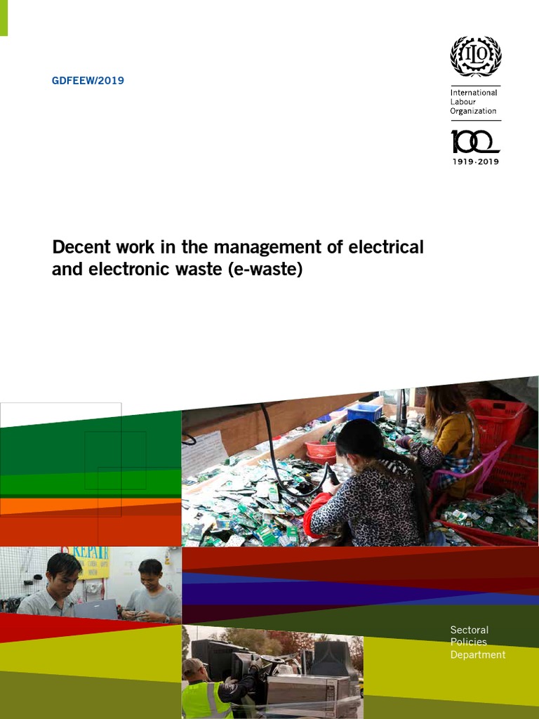 Decent Work in The Management of Electrical and Electronic Waste (E